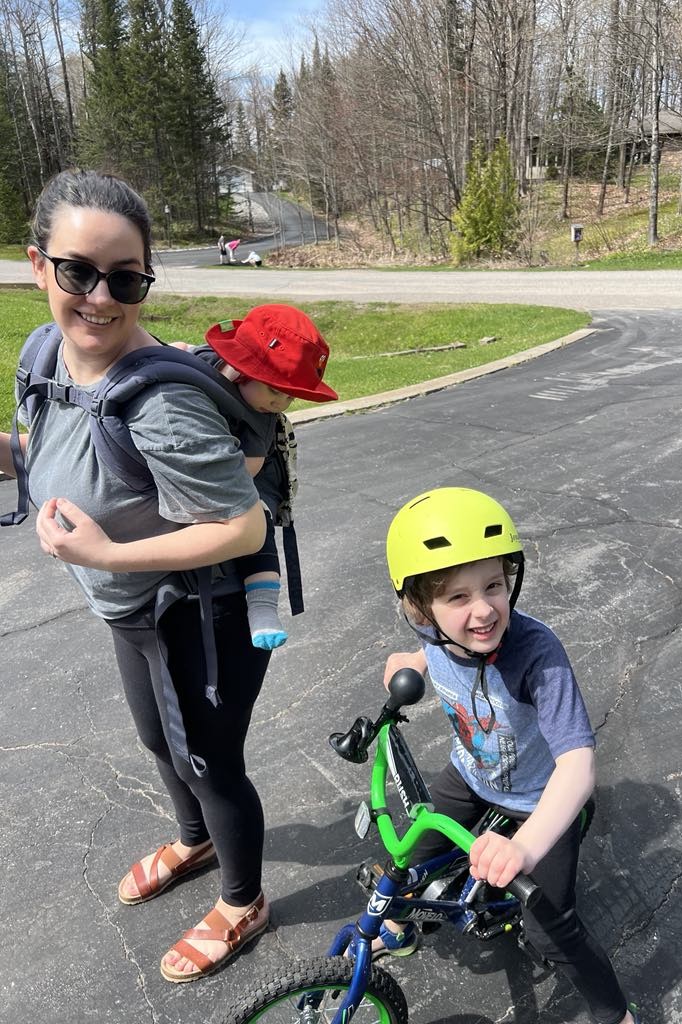 Dr. Rebelo with her children